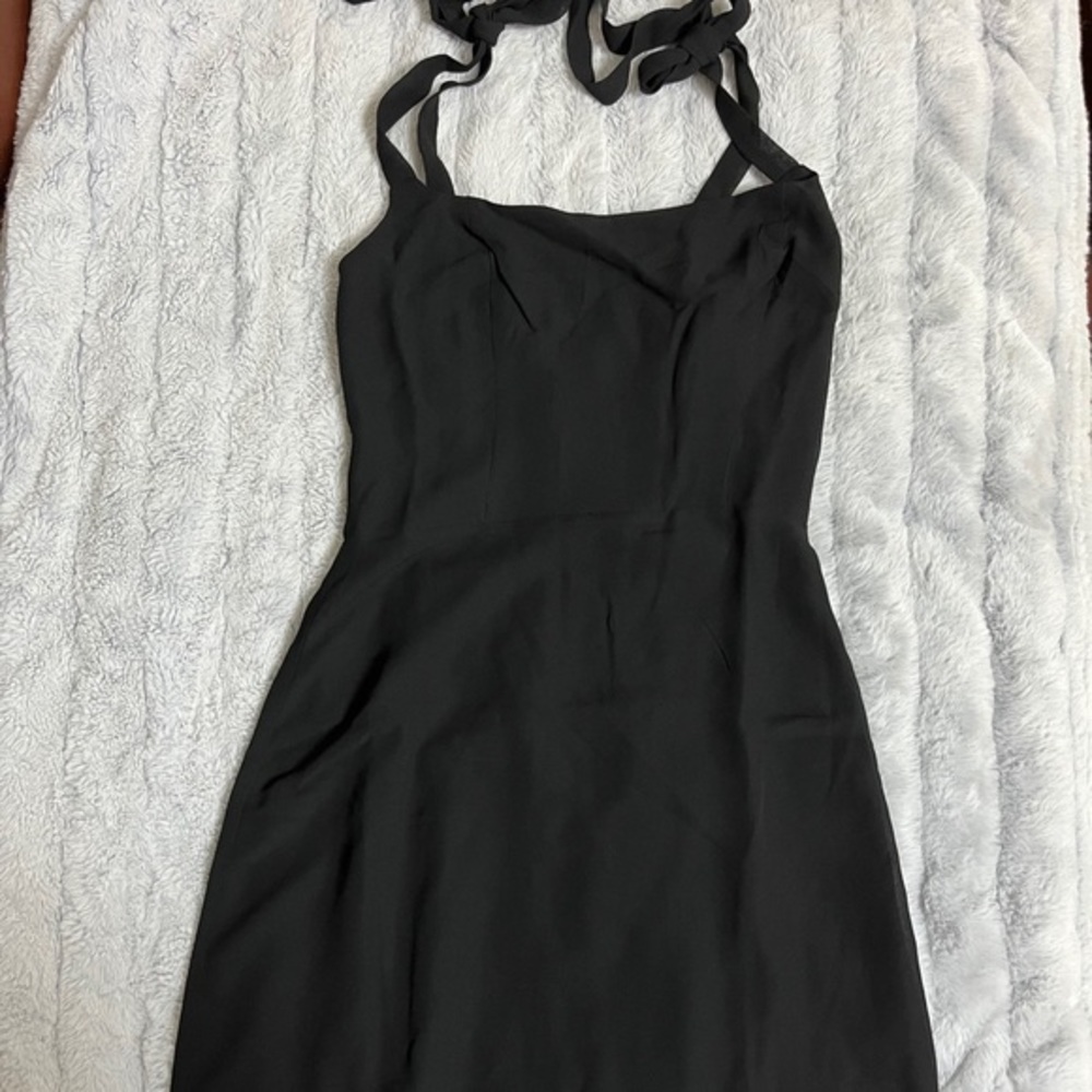 *❤️Sale* Reformation Besse Dress in Black - Picture 3 of 6